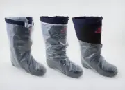 The Safety-Zone 5 MIL Clear Polyethylene Elastic Top Disposable Boot Covers (50)