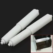 White Replacement Toilet Paper Roll Holder Roller Spindle Spring Best A5M8