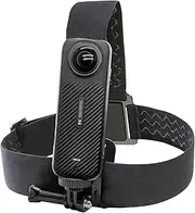 Head Strap Mount for Insta 360 X5 X4 X3 X2 X ACE Pro ONE RS R GO 2 3, Hat Headband Mount Compatible with GoPro Hero 13 12 11 10 9 8 7, Fusion Max, DJI Osmo Action 2 3 4 5 Pro Cameras