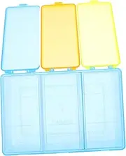 FELTECHELECTR Box Oral Body Temperature Digital 3-in-1 Case Storage Kit Storage Container Temperature Holder Plastic