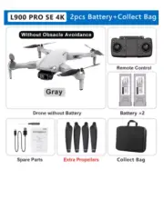L900 Gray 4K Dual Camera Drone Visual Obstacle Avoidance Brushless Motor GP