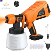 Portable Electric Cordless Paint Sprayer Gun-Compatible with Dewalt 20V Max Batt