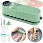 Mini Vacuum Sealer for Food,3in1 Cordless Rechargeable Food Sealer for9961