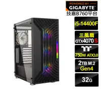 在飛比找momo購物網優惠-【技嘉平台】i5十核GeForce RTX 4070S{燎原