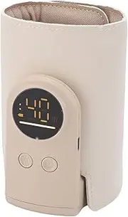 Pomya Portable Bottle Warmer for Travel, USB Warmer Bottle with Constant Temperature for Breastmilk, Temperature Display