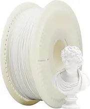 eSUN Matte PLA Refill Filament and Spool Kit, Spoolless Matte PLA 1.75mm and Removable Filament eSpool+, 1KG Spool (2.2 LBS) 3D Printing Filament for 3D Printers,Milky White
