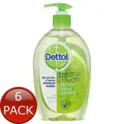 6 x Dettol Refresh Inst H/Sani 500Ml