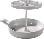 Microwave Bacon Cooker - Bacon Rack for Microwave| Microwave Crispy Bacon Maker | Bacon Microwave Tray | Microwave Barbecue Grill with Silicone Oil Brush and Special Clip for Oven Cooking