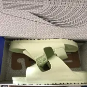 Birkenstock Arizona Narrow EVA Sandals Faded Lime Strap Slides New Size 39/8/6