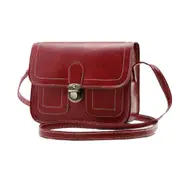 2 Pcs New Spring Women Bags Fashion Solid Color Female Bag Wholesale Retro Shoulder Messenger Bag Mobile Phone Small Bag