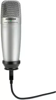 SAMSON C01U USB Studio Condenser Microphone Cakewalk 809164007500 SAC01UCW New