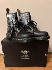 Dr Martens 60 Years Jean-Michel Basquiat 1460 Black + White