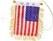 Car Rearview Mirror Decor Flag Mini Ornament Tassel for Interior Australian Flag Design