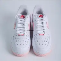 在飛比找Yahoo!奇摩拍賣優惠-Nike Air Force 1 07 女款 白色 粉紅 情