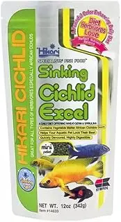 Cichlid Excel Fish Food Sinking Mini Pellets 342 g