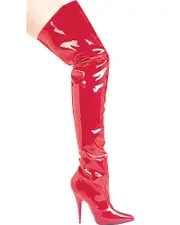 Red Susie Thigh High Deluxe Womens Boots