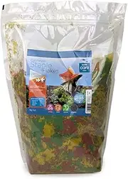 Aqua Care Freshwater Staple Flakes, Fish Food for Gold & Tropical Fish, 1kg - Builds Strong Immune System, Maintains Balanced Daily Diet, Easy to Digest Flakes, Suitable for Goldfish and Tropical Fish
