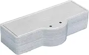 Aluminum Plant Signs Tags Waterproof Gardening Label for Landscapers, 100pcs Metal Tags for Tree Identification