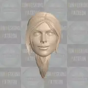 Lara Croft v3 Shadow of Tomb Raider custom head for 1:10 1:12 1:18 1:6 figures