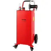 VEVOR 30 Gallon Fuel Caddy Portable Storage Tank 23.5 L/min with 180W Pump
