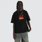 [Kiss Chacey] Burner Loopback Street Tee Jet Black