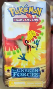 2005 POKEMON UNSEEN FORCES GOLDEN SKY (HO-OH) THEME DECK FACTORY SEALED NEW