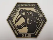 5.11 Tactical Hook and Loop Patch Badge Tactical Rubber PVC Body Armor