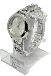 Viewpoint by Timex CC3D80300 Women's Analog Silver-Tone Watch Steel Bracelet