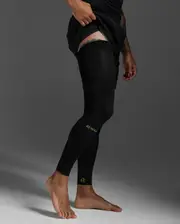 Recovery Flex Leg Sleeves, 2XU, XL, Black/Nero, Unisex
