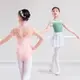 芭蕾舞緊身衣兒童女孩考試舞蹈服裝短袖刺繡設計