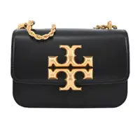 在飛比找PChome24h購物優惠-TORY BURCH ELEANOR 雙T金屬LOGO牛皮鏈