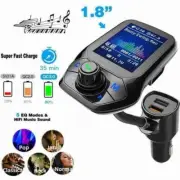 Bluetooth-compatible Car FM Transmitter MP3 Player Adapter Hot free sale R0S1