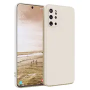 MCC For Samsung Galaxy S20+ Plus Soft Liquid Silicone Shockproof Case Cover G985 [White]