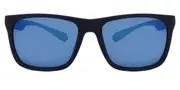 Polaroid PLD 2141/S Polarized VGL/5X Men's Sunglasses Blue Size 57