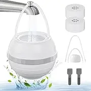 Fitespot Bath Filter for Tub -Bathtub Water Filter Removes Hundreds of Contaminants for Softer, Smoother Skin | 2,500 Gallons of Filtration