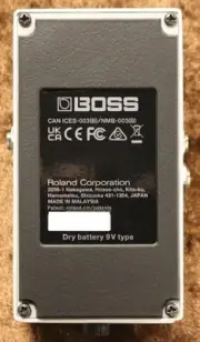 Boss Tu-3 Pedal Tuner, Chromatic Type,