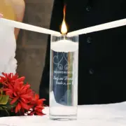 Whimsical Hearts Floating Unity Candles