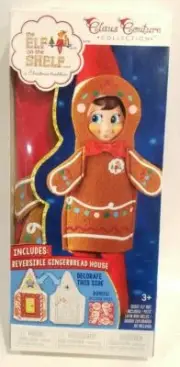 The Elf on the Shelf Claus Couture Jolly Gingerbread Activity Set Doll Costume