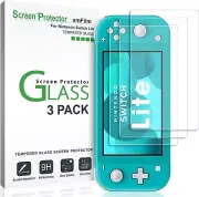amFilm (3 Pack) Nintendo Switch Lite Screen Protector - Premium Tempered Glass