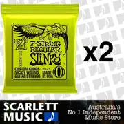 2x Ernie Ball 2621 7-String Regular Slinky 10-56 Strings *SET OF 2 PACKS*