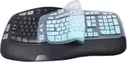 Desktop PC Silicone Keyboard Cover Skin Protector Compatible with Lo Ultra Thin