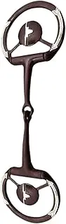 Amagogo Horse Bit, Lightweight Retro Style Horse Snaffle Bit Training Tool for Mules Equestrian Bridle Chewing