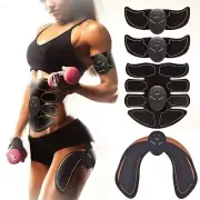 Ultimate EMS AB & Arms Muscle Simulator ABS Training Home Abdominal Trainer Set