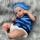 50CM Lifelike Finished Reborn Doll LouLou Awake Soft Touch Cuddly Newborn Gifts