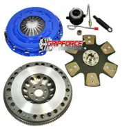 FX STAGE 4 CLUTCH KIT+SLAVE+XLITE FLYWHEEL for 89-90 CHEROKEE WRANGLER AISIN T/M (for: Jeep)