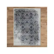 Sahara Grey Hallway Runner Machine Knotted Rug