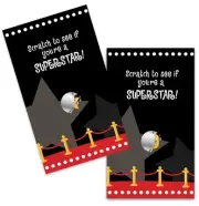 A Star Is Born Hollywood - Baby Shower Scratch Off Game Pack