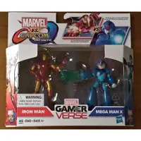 在飛比找蝦皮購物優惠-MARVEL 漫威 3.75吋 鋼鐵人 + 洛克人 雙包入