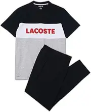 [Lacoste] Men's Logo S/S PJ Set, Silver Chine
