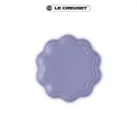 在飛比找momo購物網優惠-【Le Creuset】瓷器蕾絲花邊盤 18cm(薰衣草)